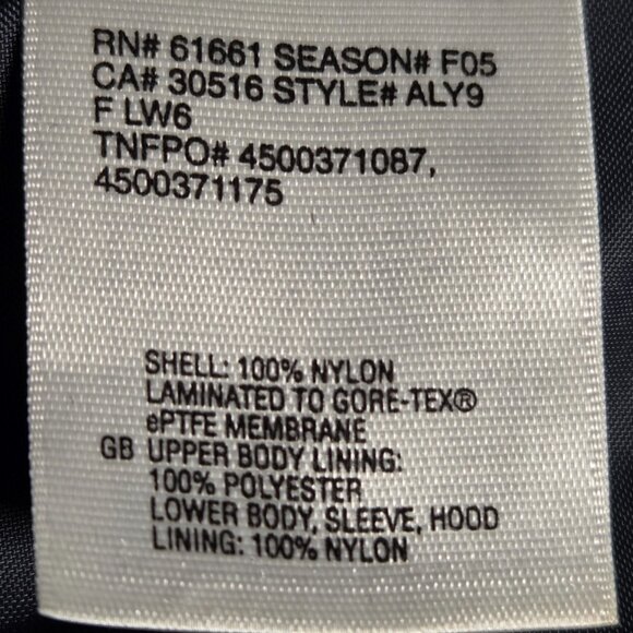 The North Face Summit Series Gore-Tex Jacket, Lt Blue/Gray Blue - Size: Lg Women - Picture 9 of 10